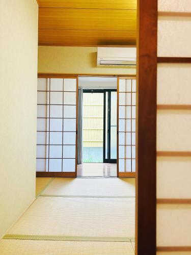 an open door at Kokoro no sato・Ume in Kyoto
