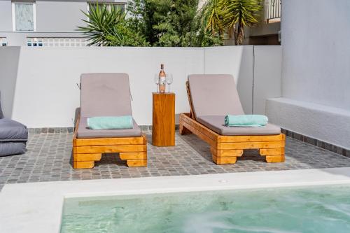 Poseidon close to the beach