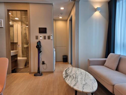 Koupelna v ubytování The solid residence - Elbon the stay by haeundae