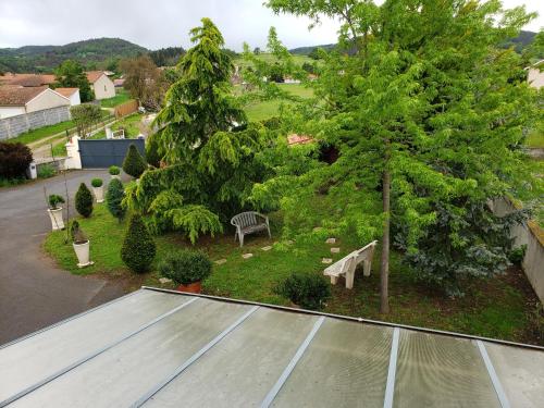 Splošen pogled na gorovje oz. razgled na gore, ki ga ponuja počitniška hiška