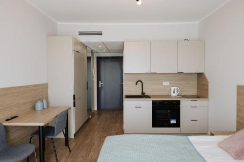 Kuchyň nebo kuchyňský kout v ubytování Zakrzówek Residence