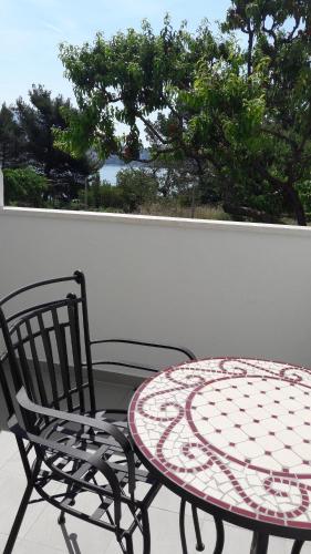 Balkón nebo terasa v ubytování Rooms Bruno
