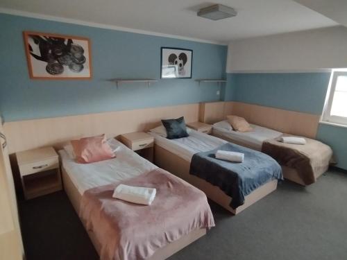 Postel nebo postele na pokoji v ubytování Hostel Rakietka