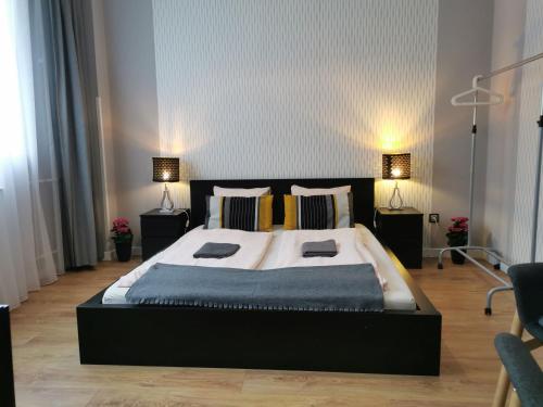 Cama o camas de una habitación en Jackquaters