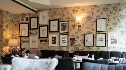 Posezení v ubytování Parkhotel Cloppenburg