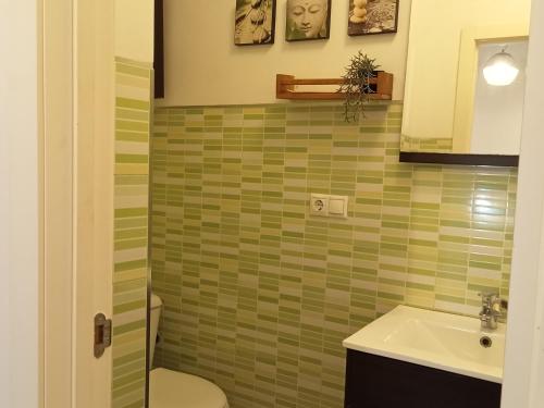 Kúpeľňa v ubytovaní Casita Lulu en Almeria