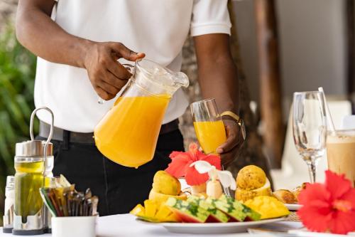 Nourriture dans l'hôtel ou à proximité