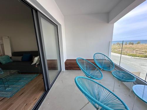 Balkón nebo terasa v ubytování Lighthouse Apartment by the sea
