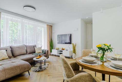 Lumina lux apart with a balcony near Palace of Culture and Science