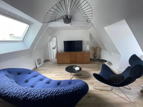 Le Clos de Colombiers hyper centre parking privé, proche sites du Débarquement