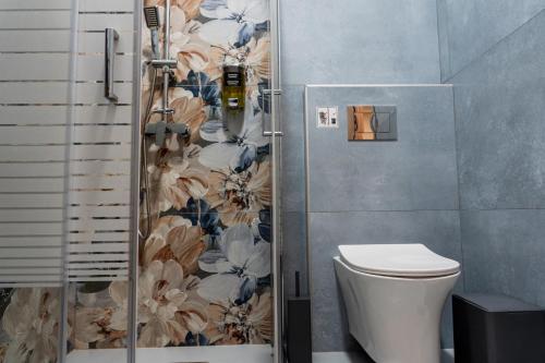 Ένα μπάνιο στο Filion Apartments Nafplio