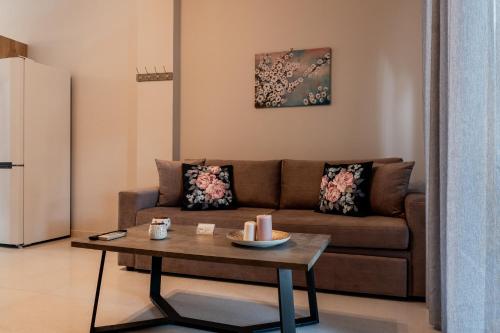 Χώρος καθιστικού στο Filion Apartments Nafplio