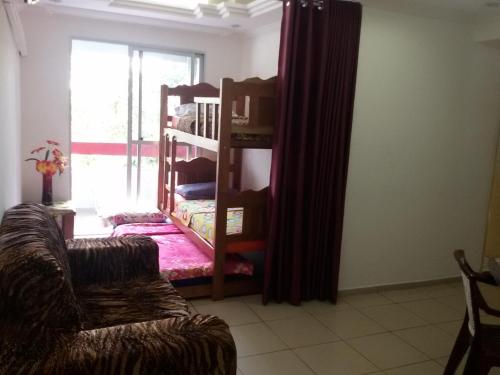 Katil atau katil-katil dalam bilik di APART HOTEL MANAUS Un 2525