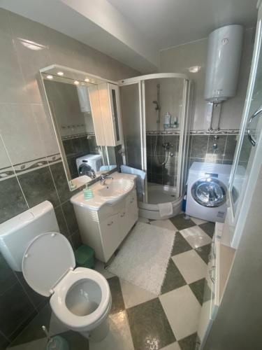 Phòng tắm tại Holiday Apartment