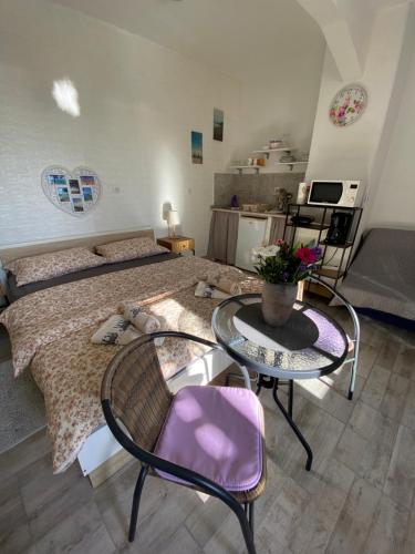 Kuchyň nebo kuchyňský kout v ubytování Apartman Maja Pula