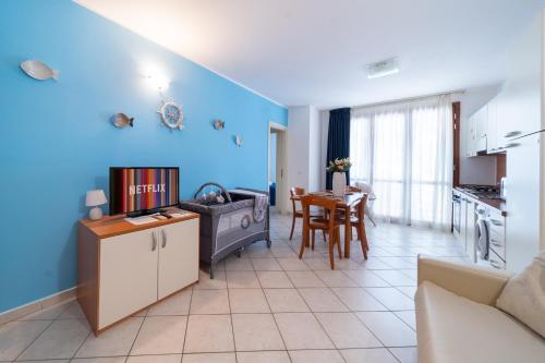 Μια τηλεόραση ή/και κέντρο ψυχαγωγίας στο Residence Alessandra