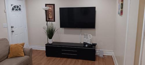 A television and/or entertainment centre at Z & Z Apartment