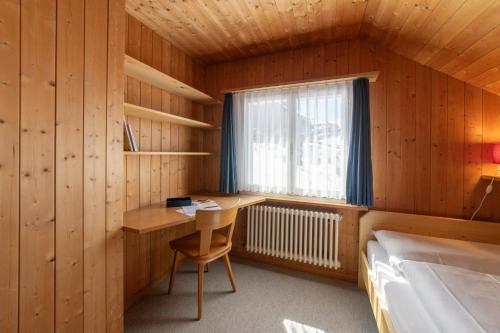 Postel nebo postele na pokoji v ubytování Silberplatten