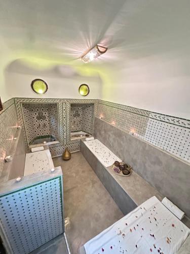 Koupelna v ubytování Riad Dilar Fes & Spa