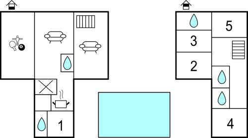 Plano de Amazing Home In Tocco Da Casauria