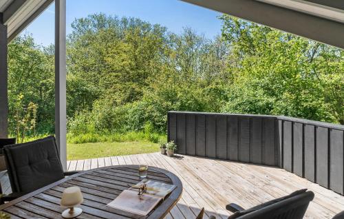 Μπαλκόνι ή βεράντα στο Cozy Home In Sydals With Sauna