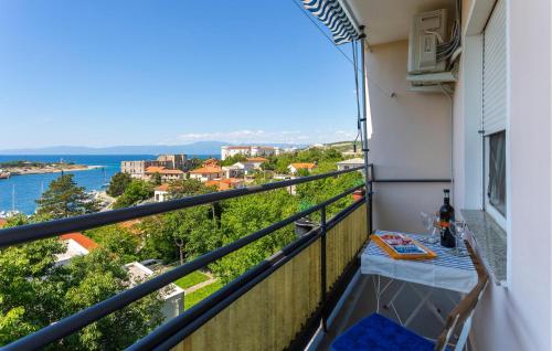 Balkón nebo terasa v ubytování Lovely Apartment In Kraljevica