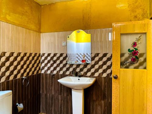 Koupelna v ubytování Omi Relax Inn
