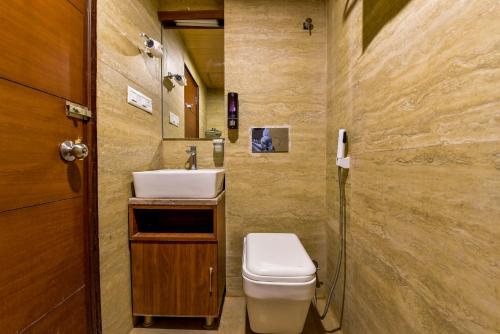 Koupelna v ubytování Naivara Boutique Hotel