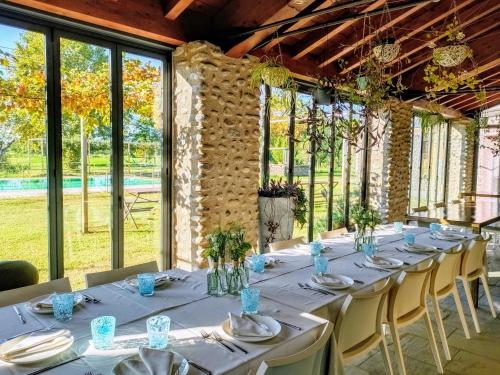 Zahrada ubytování Agriturismo Corte Carnevale