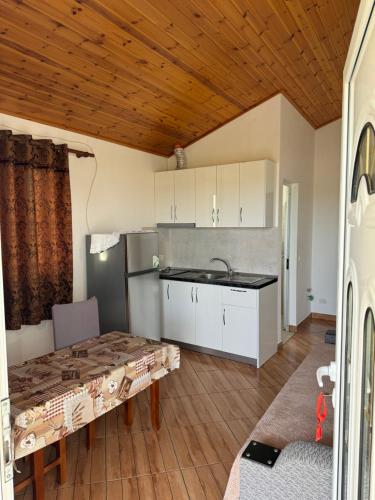 Kuchyň nebo kuchyňský kout v ubytování Holiday House