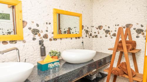 Koupelna v ubytování Jade hôtel and spa