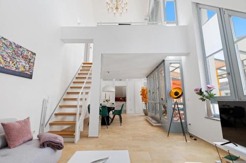 Fotografie z fotogalerie ubytování Luxury Penthouse for 8 - Center - Parking - Therme 8 min - Airport 15 min v destinaci Erding