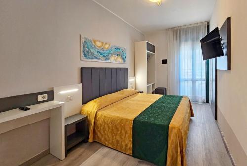 TV a/nebo společenská místnost v ubytování Hotel Panorama