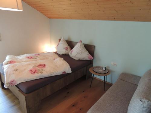 Postel nebo postele na pokoji v ubytování Tanjas Appartement