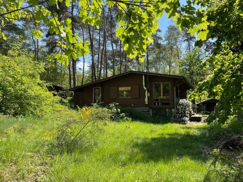 Κήπος έξω από το Ferienhaus Waldeule