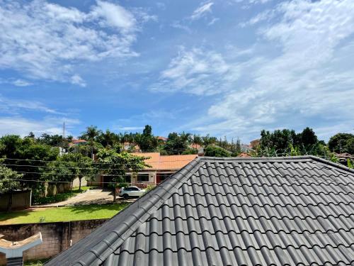 a view from the roof of a house at K Kitende Apartments in Kampala