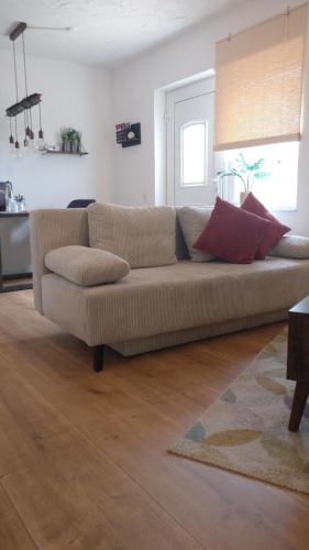 Posezení v ubytování Ferienwohnung Erlenbach-Marktheidenfeld