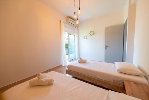 Katil atau katil-katil dalam bilik di Berry apartment