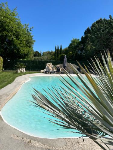 Duplex Oliveraie piscine au sel marin et parking