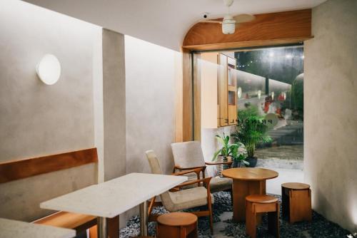 Χώρος καθιστικού στο Attrus Bed & Breakfast