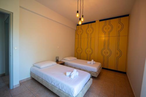 Katil atau katil-katil dalam bilik di Berry apartment