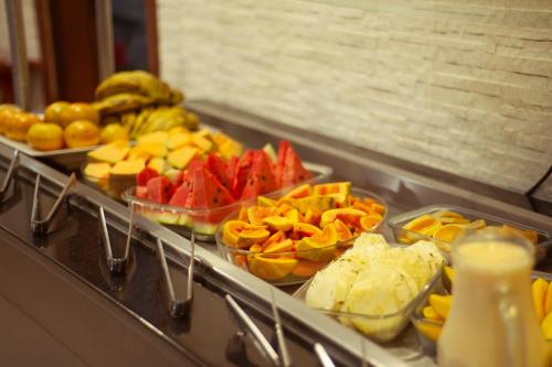 Eten bij of ergens in de buurt van het hotel

