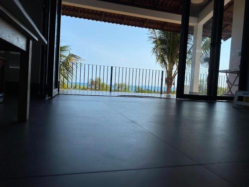 Μπαλκόνι ή βεράντα στο Villa đồi cát view biển