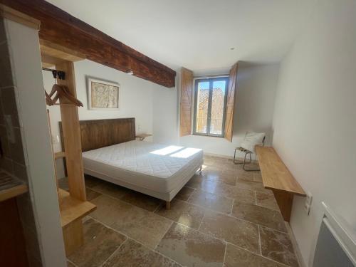 Ένα ή περισσότερα κρεβάτια σε δωμάτιο στο Penthouse - loft