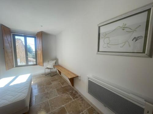 Ένα ή περισσότερα κρεβάτια σε δωμάτιο στο Penthouse - loft