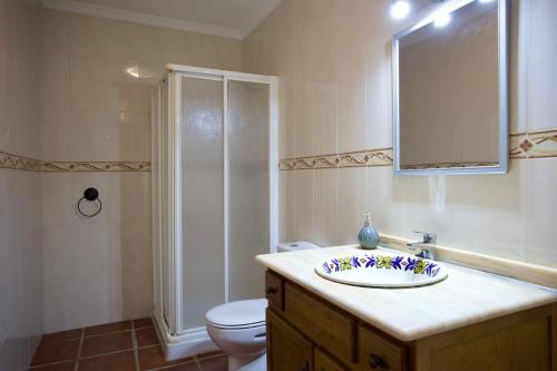 Kúpeľňa v ubytovaní Apartamento cerca de la playa Torrecilla