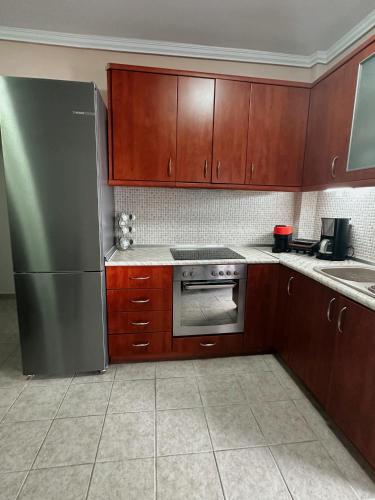 Η κουζίνα ή μικρή κουζίνα στο DIARA APARTMENT