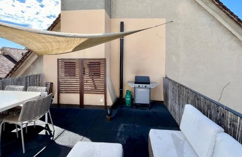 Posezení v ubytování Apartments Aarbergergasse