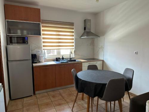 Kuchyň nebo kuchyňský kout v ubytování Apartment Luka