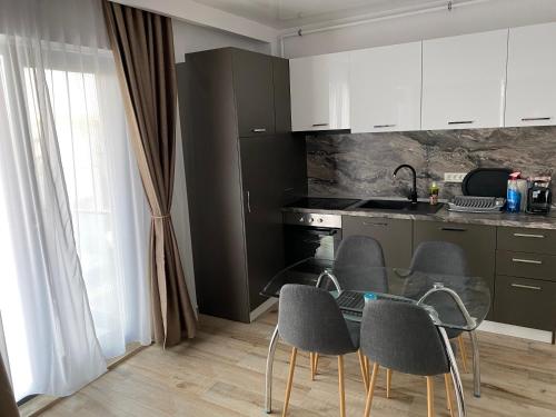 Marra apartaments tesisinde mutfak veya mini mutfak